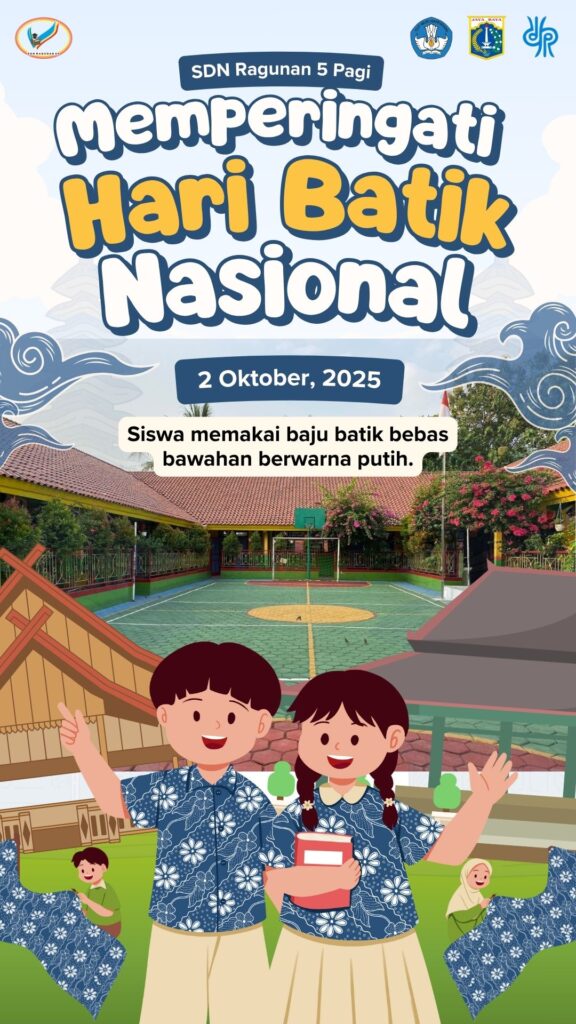 hari batik nasional sdn ragunan 05 pagi